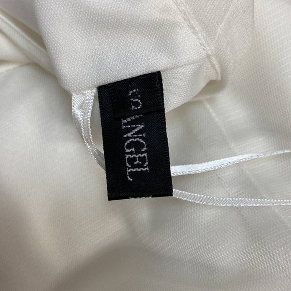 Women’s SHEIN Angel Fashions crisscross backless split thigh dress. Size small. - Picture 12 of 16